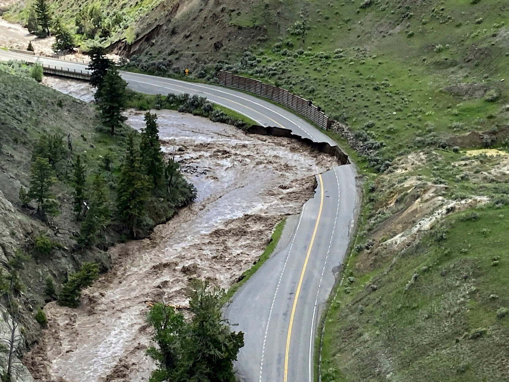 Yellowstone National Park-Flooding
